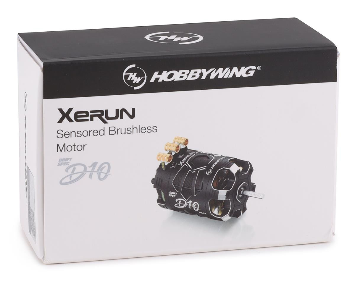  Hobbywing Xerun D10 Drift Brushless Motor (13.5T) (Red)