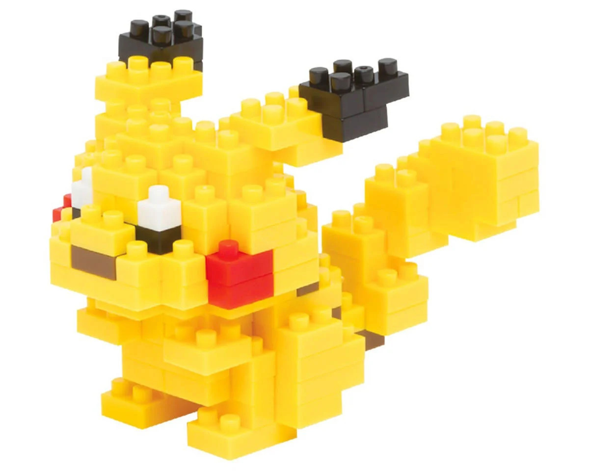 Nanoblock Pikachu "Pokémon" 3D Puzzle Set
