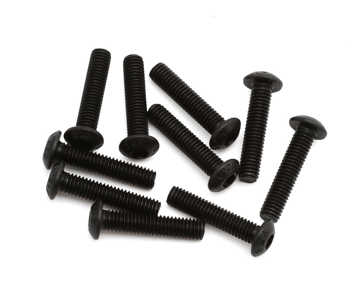  EcoPower 3mm "High Strength" Steel Button Head Screws (10) (3x14mm)
