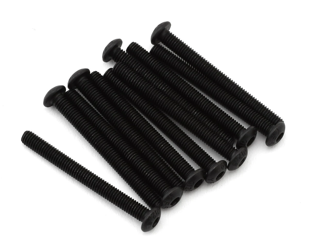 EcoPower 3mm "High Strength" Steel Button Head Screws (10) (3x30mm)