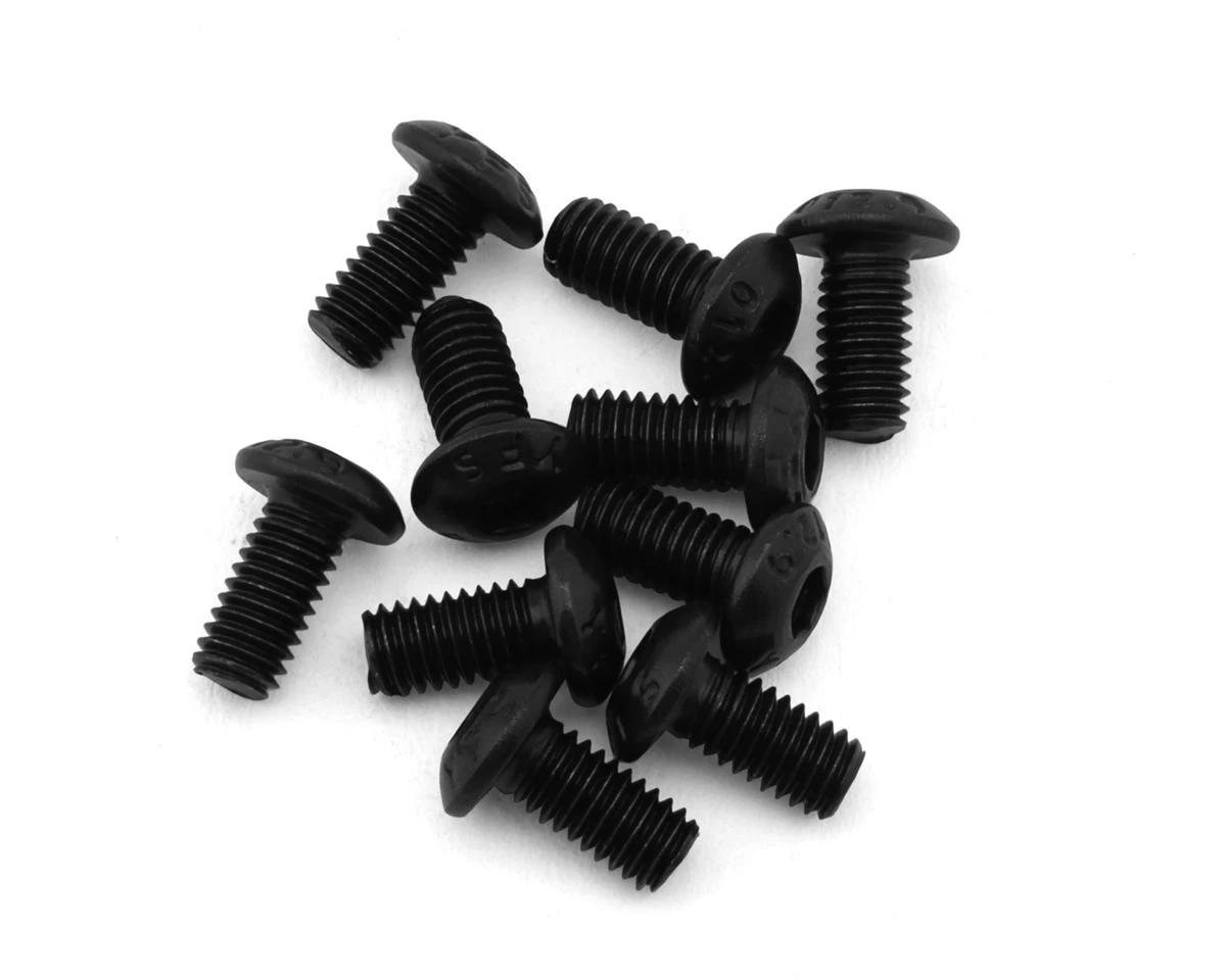  EcoPower 3mm "High Strength" Steel Button Head Screws (10) (3x6mm)