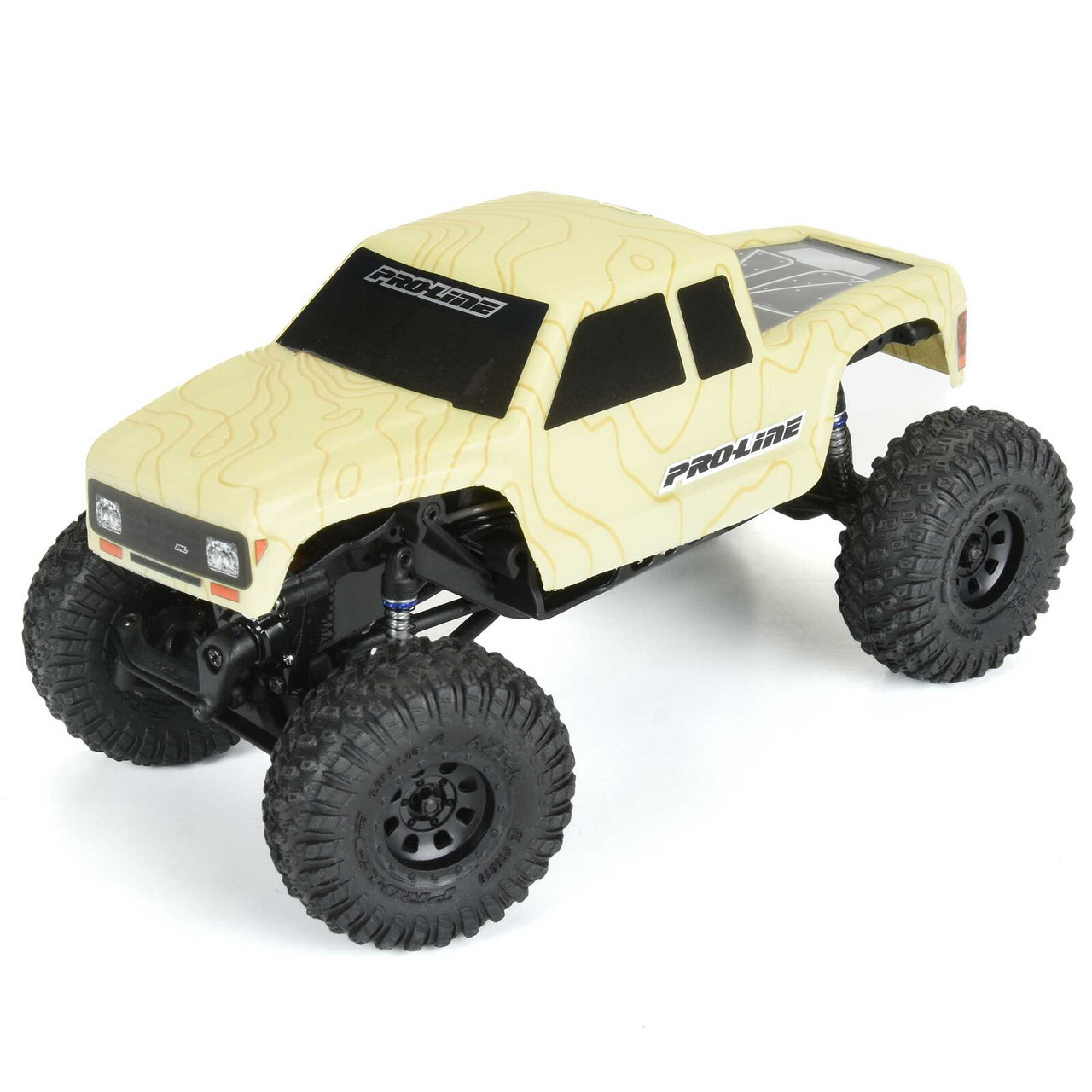 Proline 369421 1/30 Limited Edition Pre-Cut/Pre-Painted Coyote High Performance Tan Topo Body: Axial SCX30