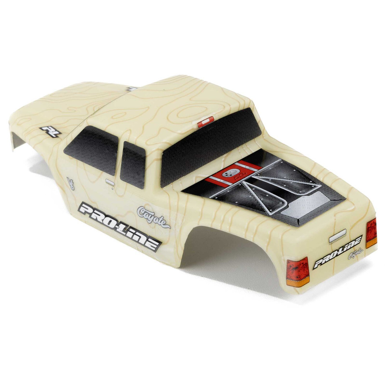 Proline 369421 1/30 Limited Edition Pre-Cut/Pre-Painted Coyote High Performance Tan Topo Body: Axial SCX30