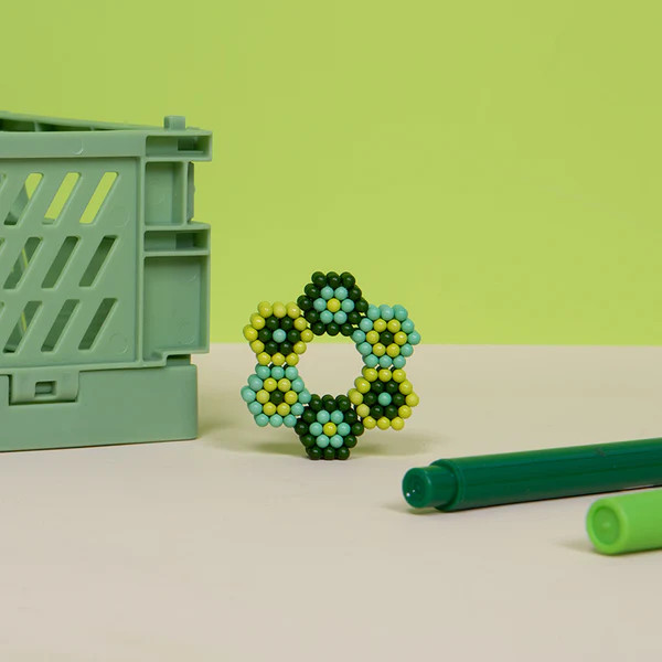 Speks 432 Fidget Magnets - Pixel Motherboard Green