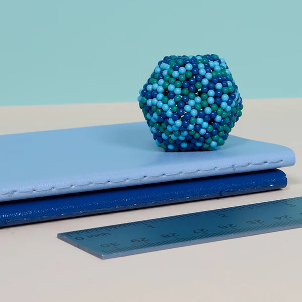 Speks 432 Fidget Magnets - Pixel Gigabyte Blue