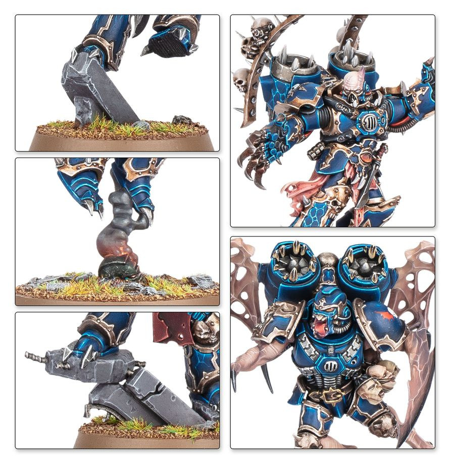 Warhammer 40,000 Kill Team: Murderwing Chaos Space Marine Aerial Shock Troops 102-70