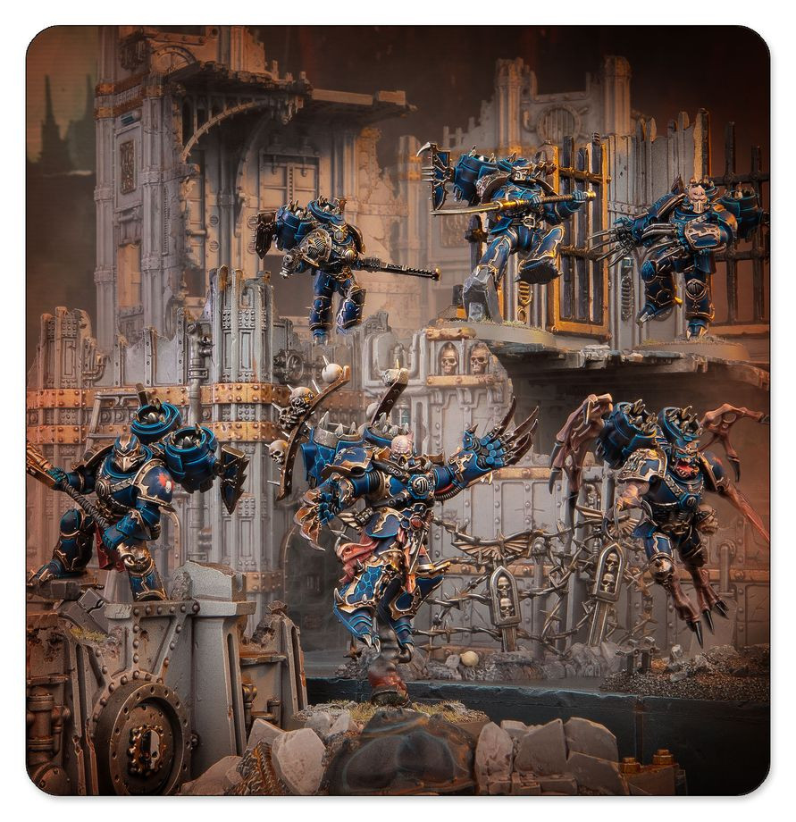 Warhammer 40,000 Kill Team: Murderwing Chaos Space Marine Aerial Shock Troops 102-70