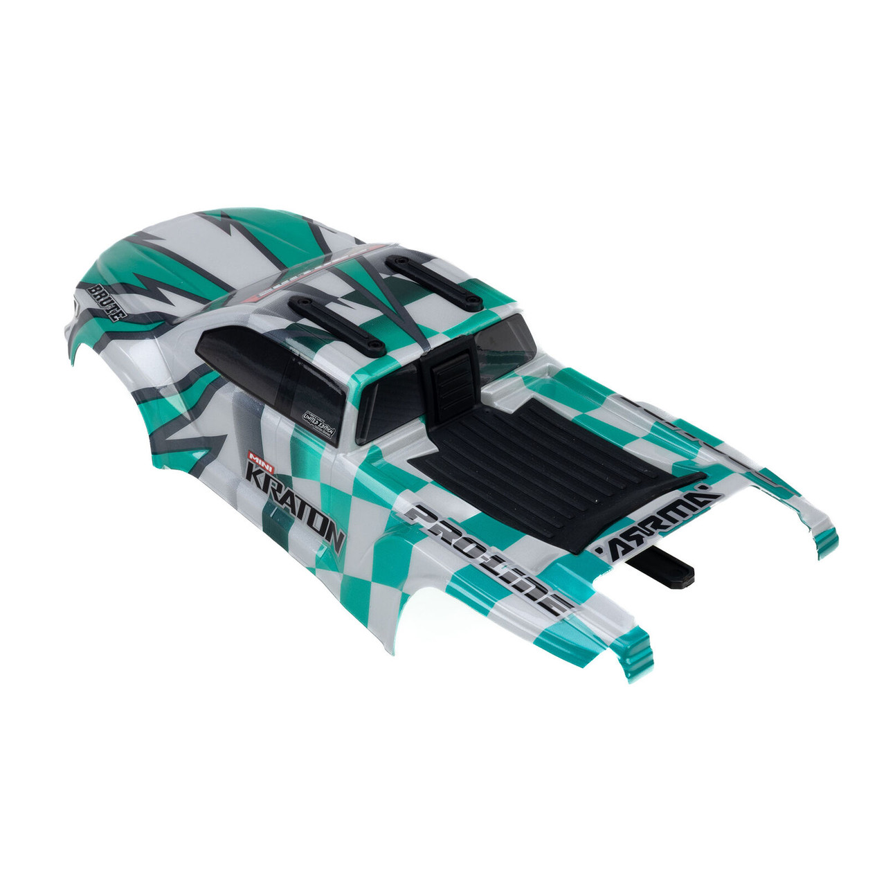  Proline 369322 1/16 Limited Edition Pre-Cut/Pre-Painted Brute Body Checkmate with Clipless System: ARRMA MINI KRATON
