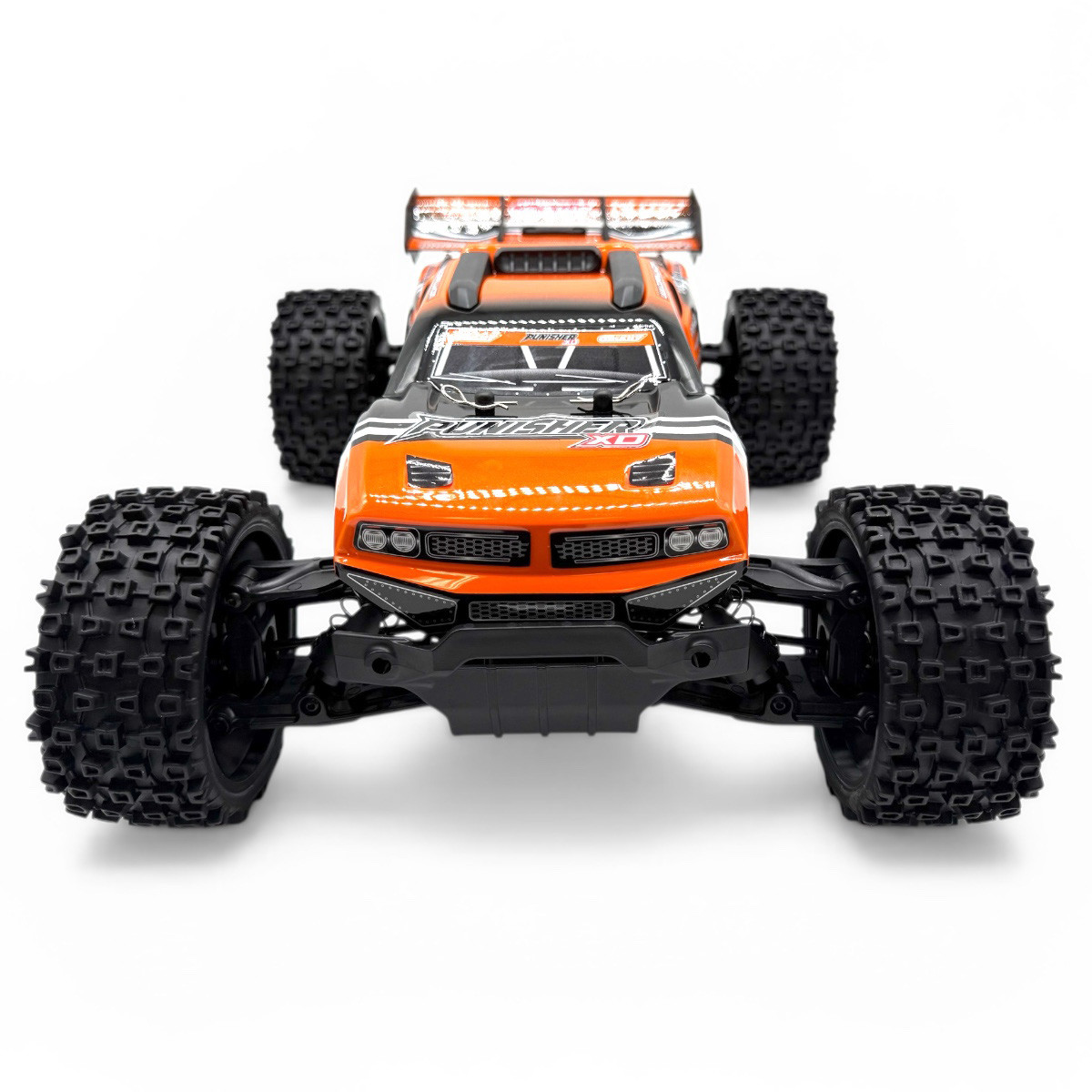 Team Corally Punisher XD 4WD 2S Small Scale, RTR Monster Truck, Orange