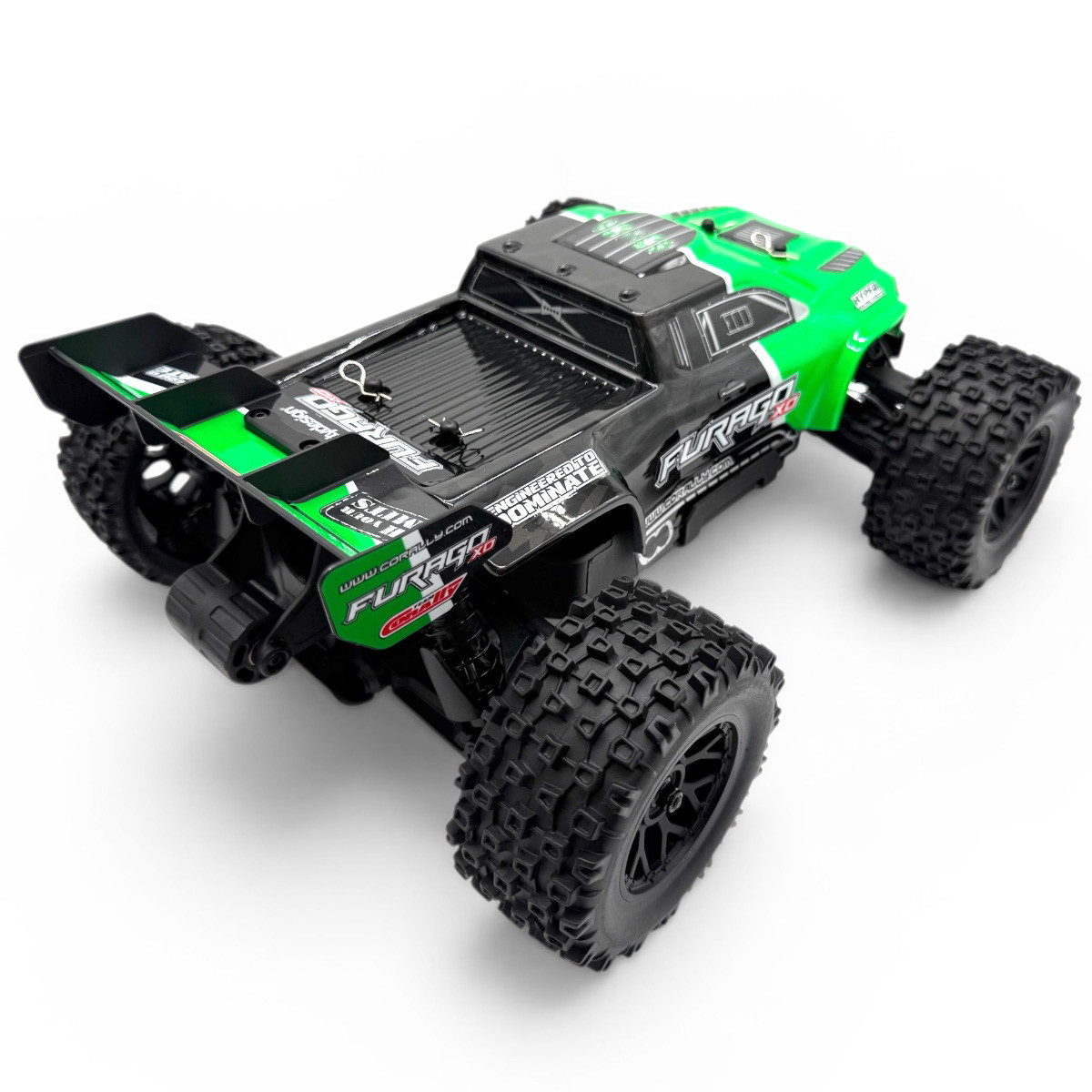 Team Corally Furago XD 4WD 2S Small Scale, RTR Monster Truck, Green