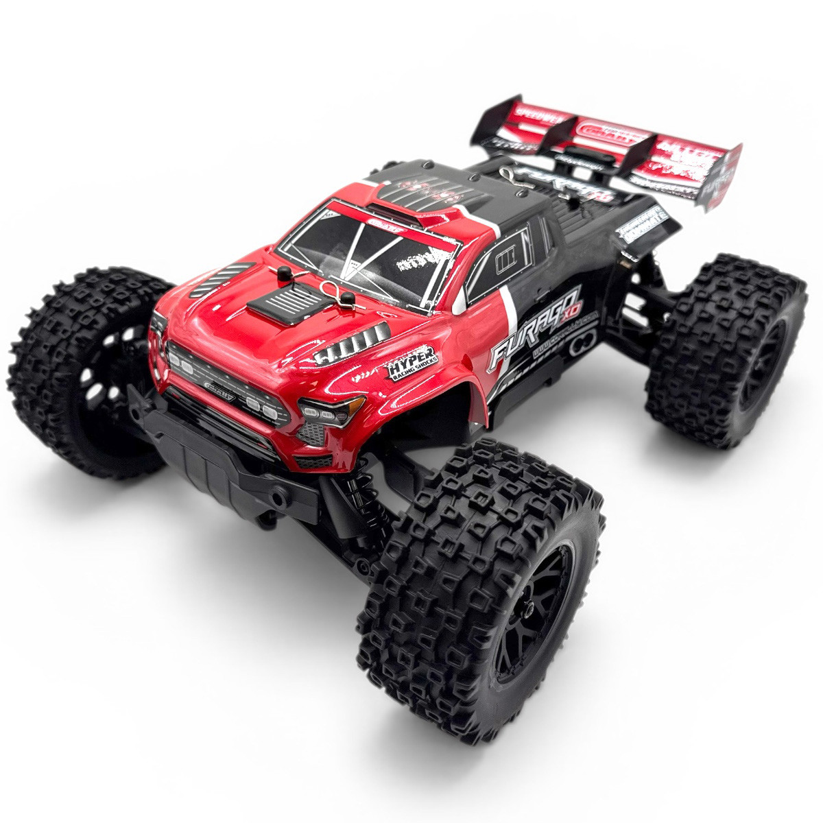 Team Corally Furago XD 4WD 2S Small Scale, RTR Monster Truck, Red