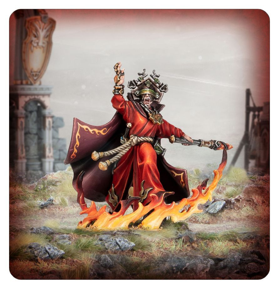  Warhammer Age of Sigmar Cities of Sigmar Aqshian Pyrocaster 86-14