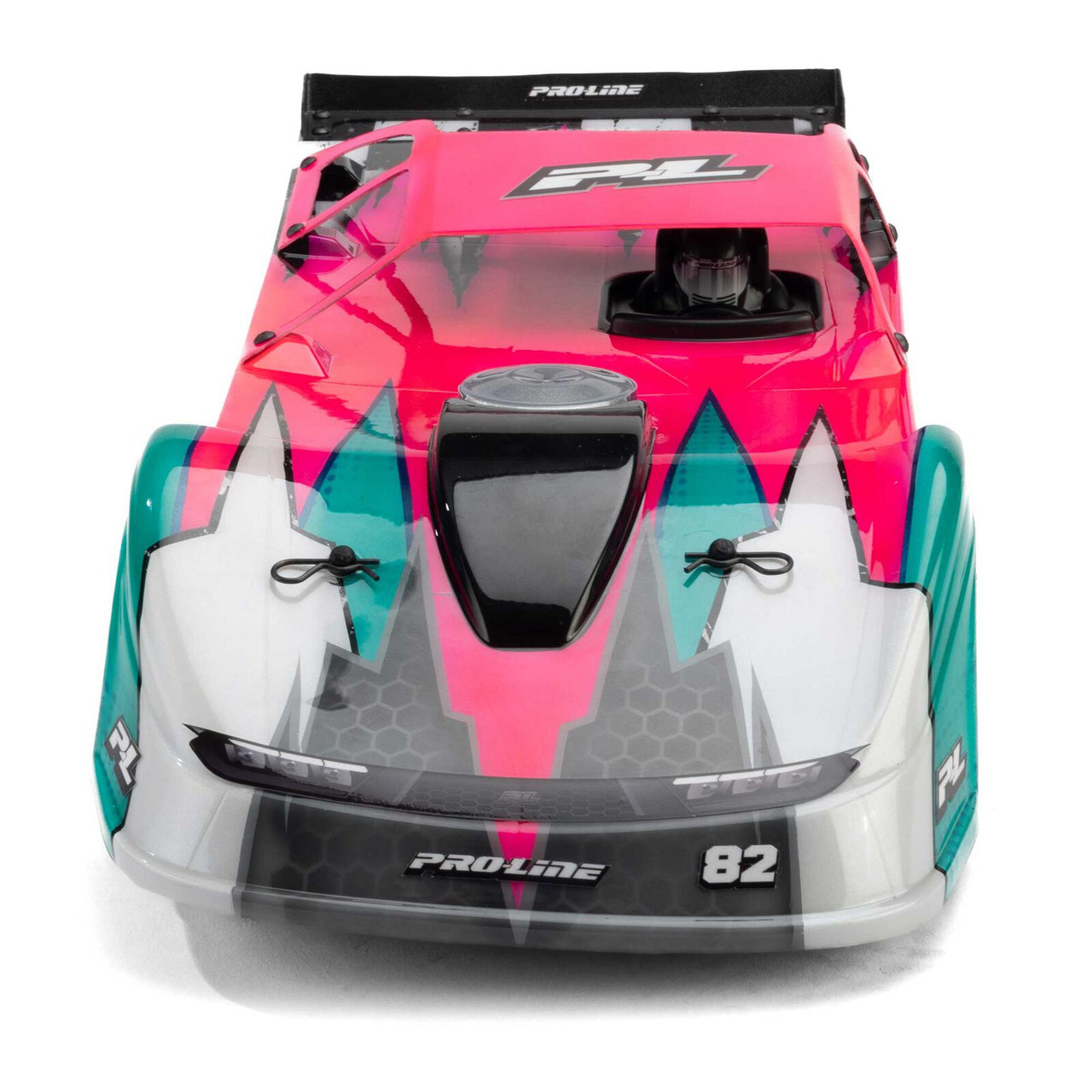  Proline 373717 1/12 Pre-Cut Dirt Late Model Tombstone Hi-Performance Clear Body: Losi GROM ALM and NASCAR