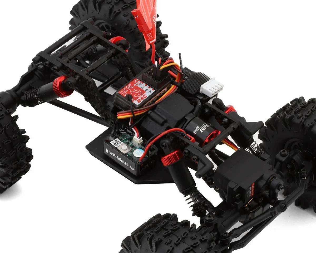  Redcat 42219 Ascent-18 Apex 1/18 4WD RTR Brushless Rock Crawler (Red) w/2.4GHz Radio, Battery & Charger