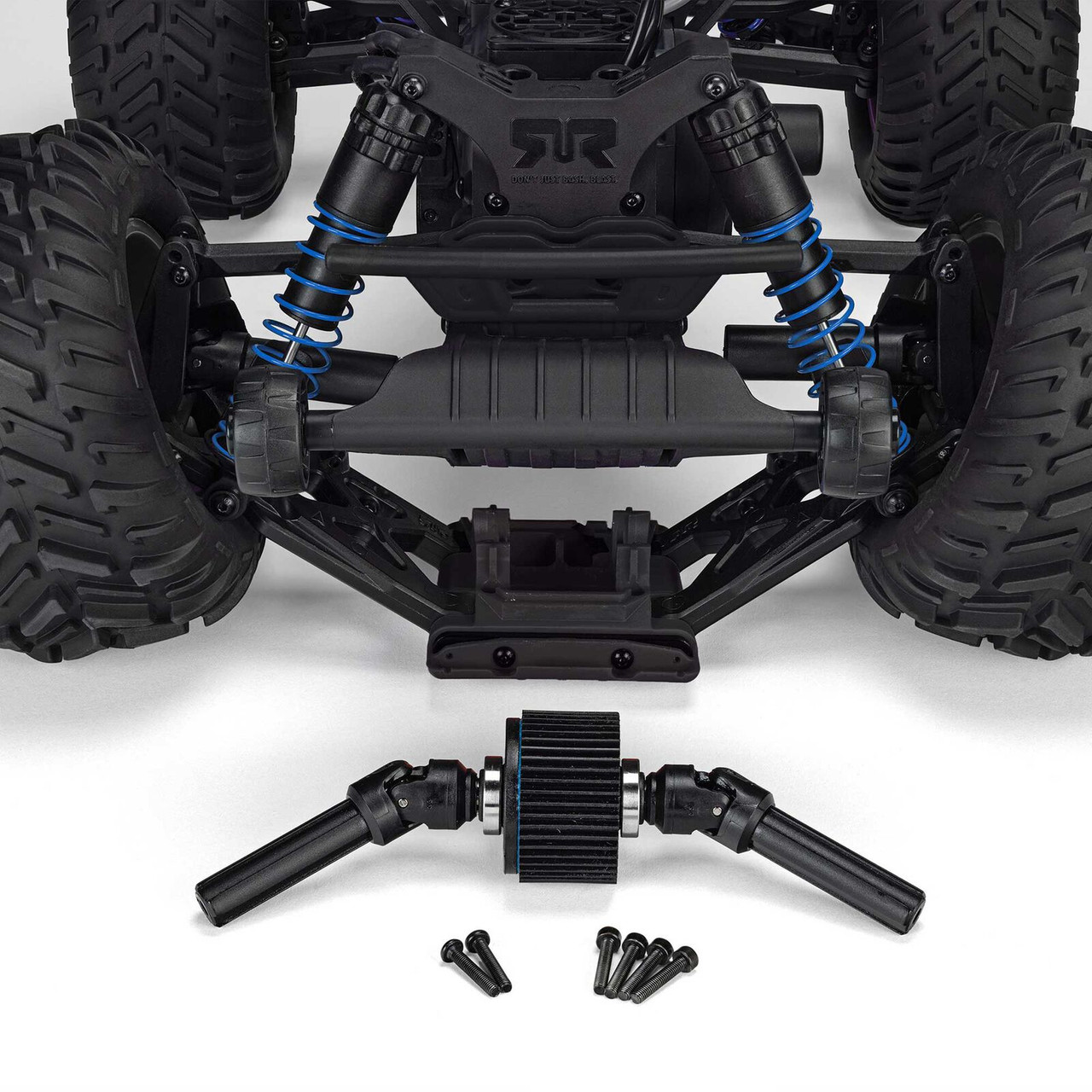 Arrma 3530T1 1/10 GORGON 223S 2WD RTR Brushless Monster Truck, Blue/Black