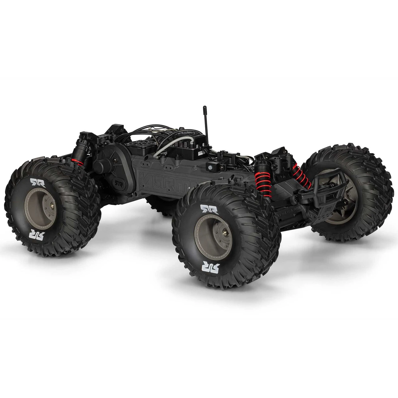 Arrma 3530T2 1/10 GORGON 223S 2WD RTR Brushless Monster Truck, Red/Black