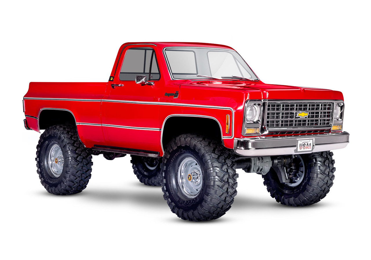 【新色登場】Traxxas TRX-4 Chevrolet K10 各色取り扱い Traxxas TRX-4 Chevrolet K10 Red - Small Addictions RC
