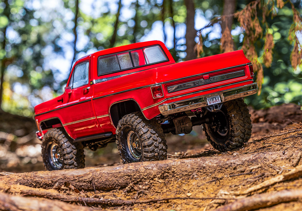 Traxxas TRX-4 Chevrolet K10 Red - Small Addictions RC Traxxas TRX-4 Chevrolet K10 Red - Small Addictions RC