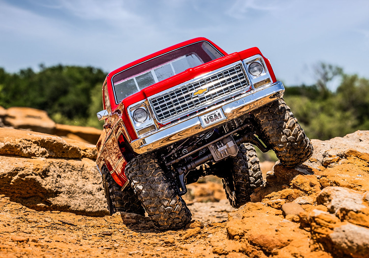 Traxxas TRX-4 Chevrolet K10 Red