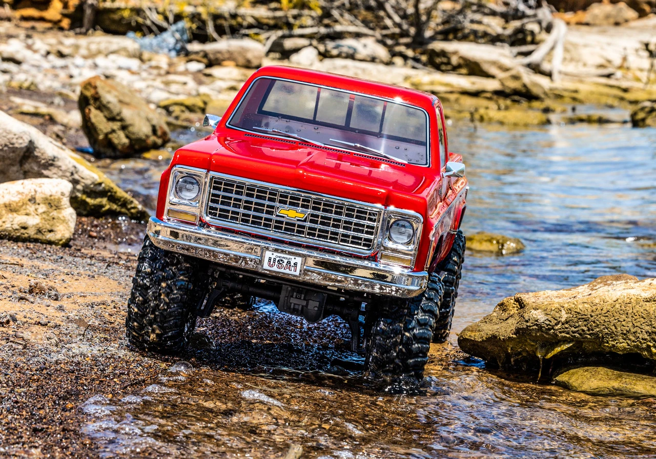 Traxxas TRX-4 Chevrolet K10 Red