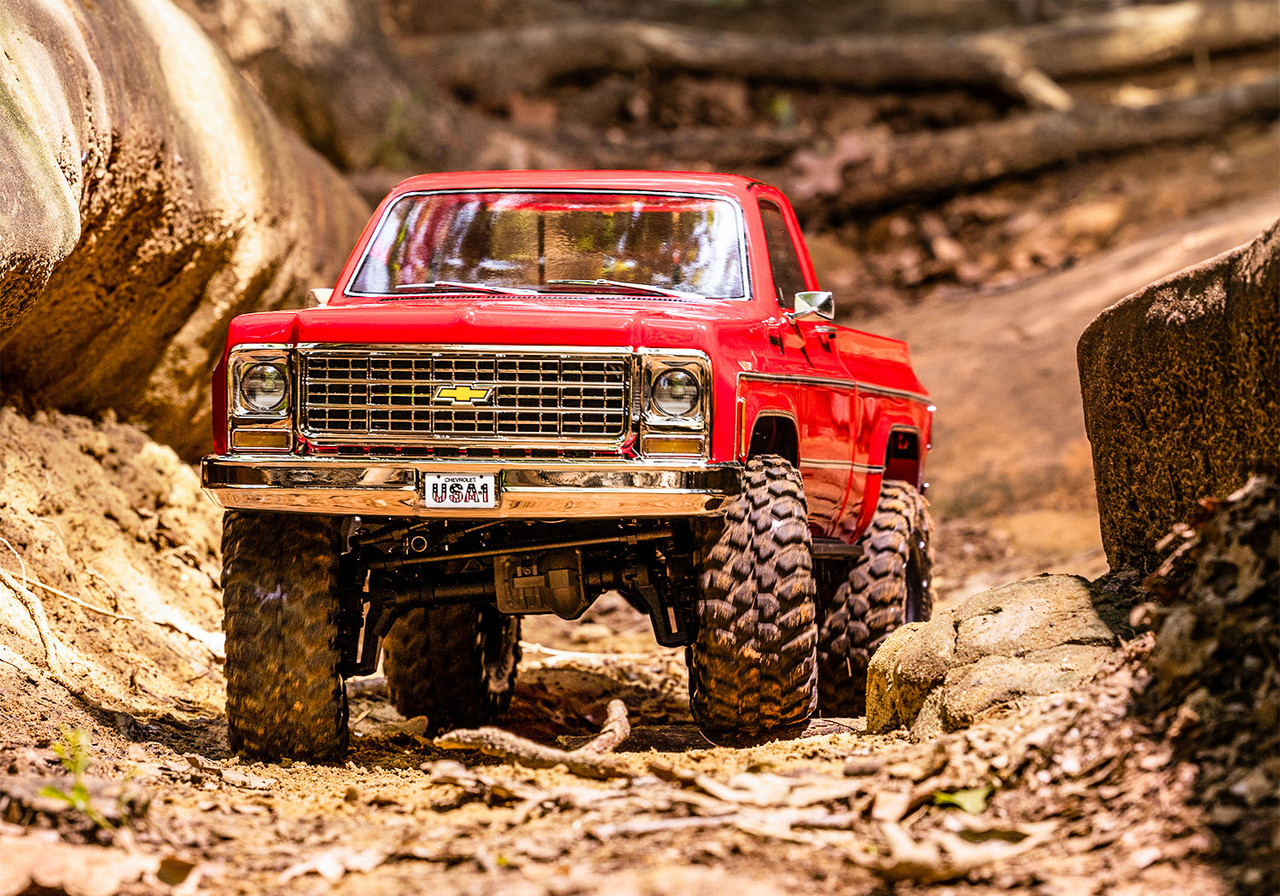 Traxxas TRX-4 Chevrolet K10 Red - Small Addictions RC