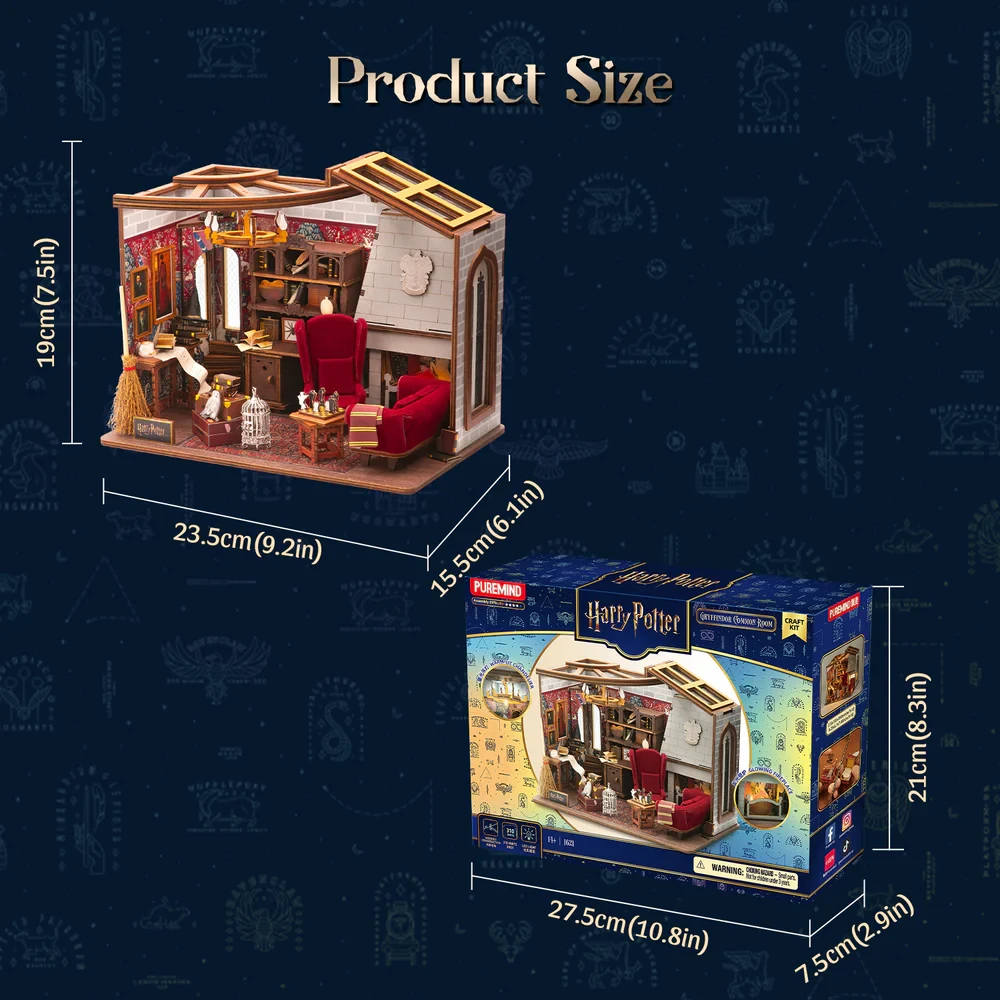 Puremind Harry Potter Gryffindor Common Room
