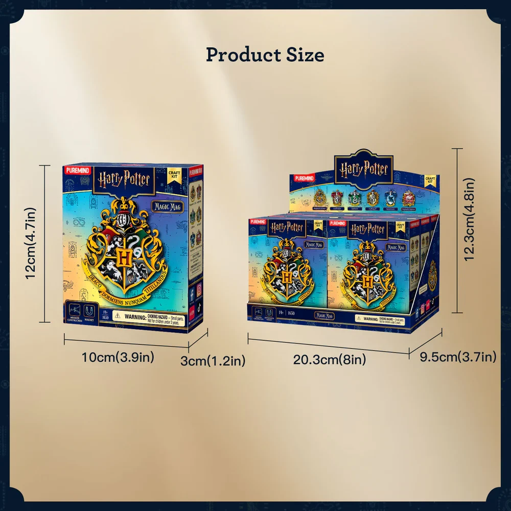 Puremind Harry Potter Magic Magnets Blind Box SINGLE