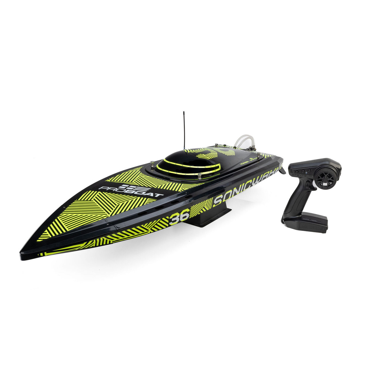 ProBoat 2171T1 Sonicwake 36" V3 Self-Righting V-Hull Boat RTR, Black