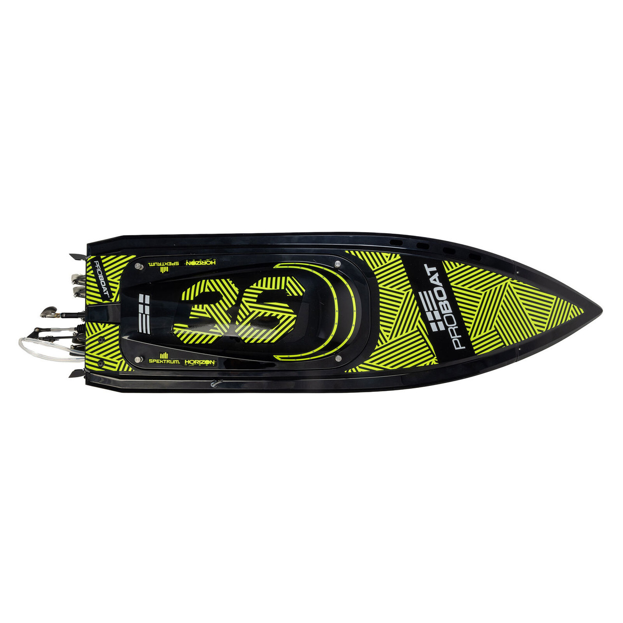 ProBoat 2171T1 Sonicwake 36" V3 Self-Righting V-Hull Boat RTR, Black