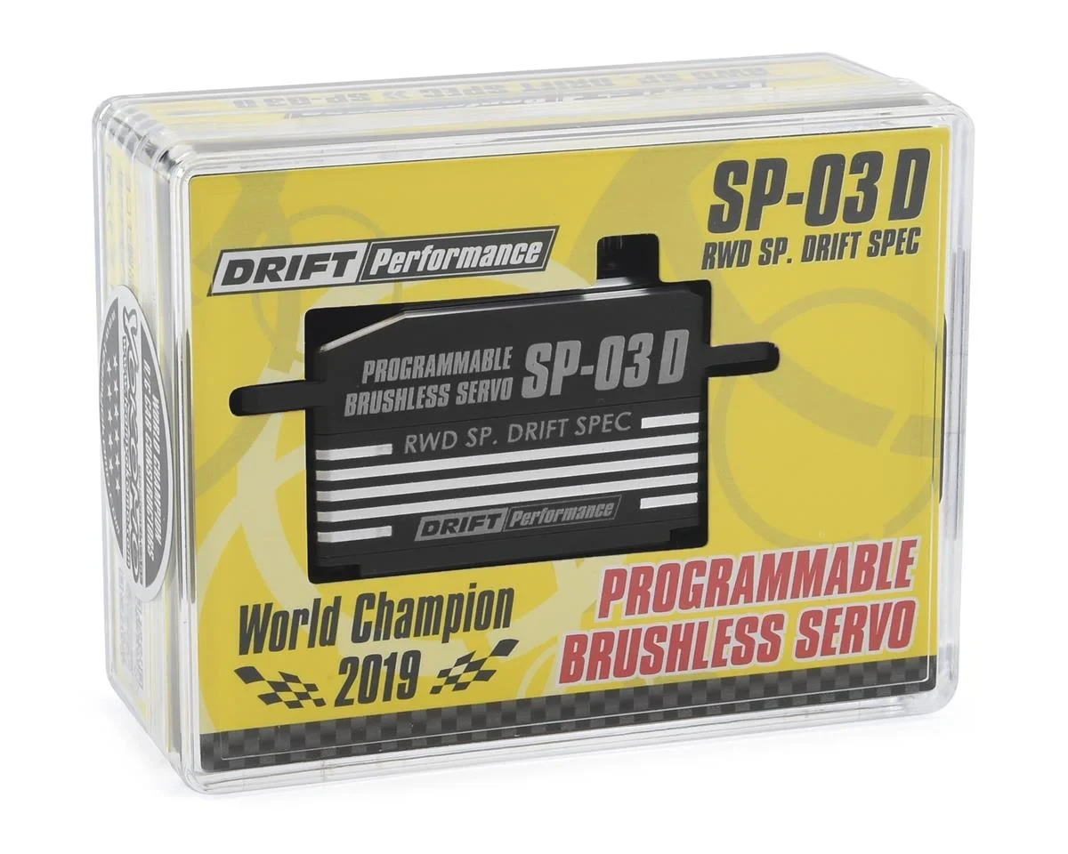  Yokomo SP-03 D V2 Programable Brushless Drift Servo (Black) (High Voltage)
