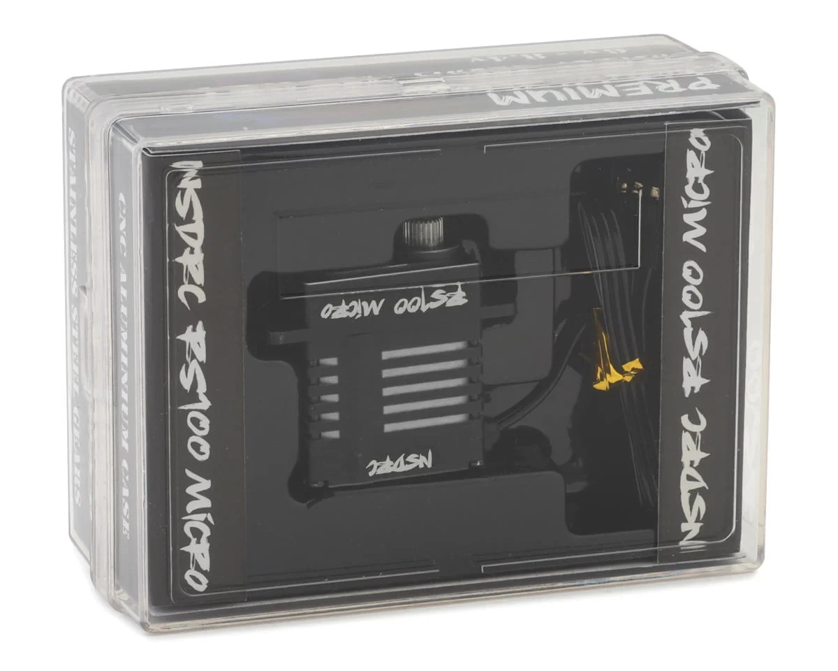 No Superior Designs RC RS100 High Torque Waterproof Micro Servo (HV) (Black)