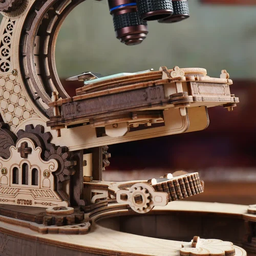 ROKR Microscope - 3D Wooden Puzzle ST005