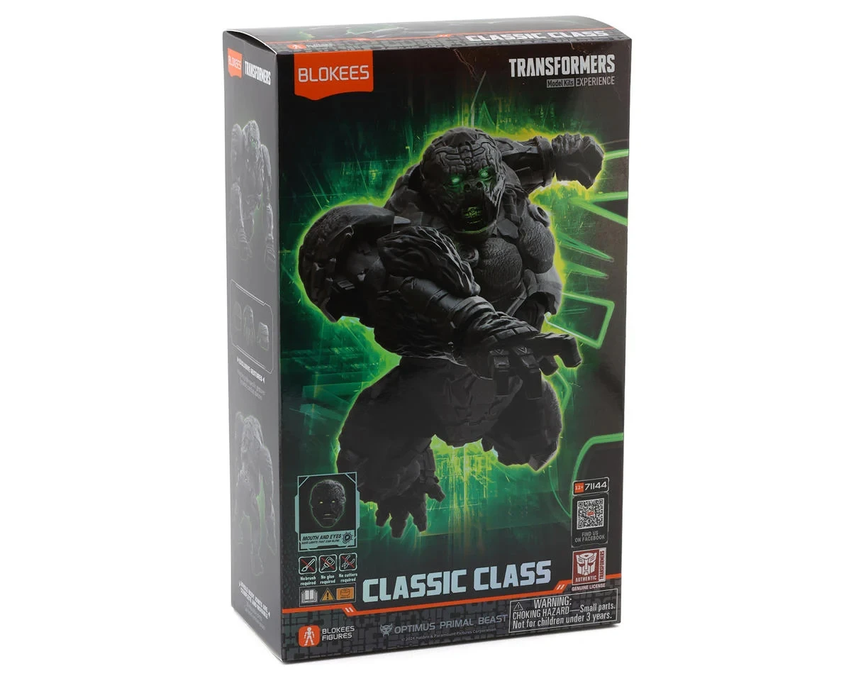  Blokees 71144 Transformers Classic Class 04 Optimus Primal Beast Plastic Model Kit (Rise of the Beasts)