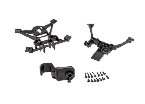  Traxxas 7715X Front and Rear Body Mounts, Xmaxx