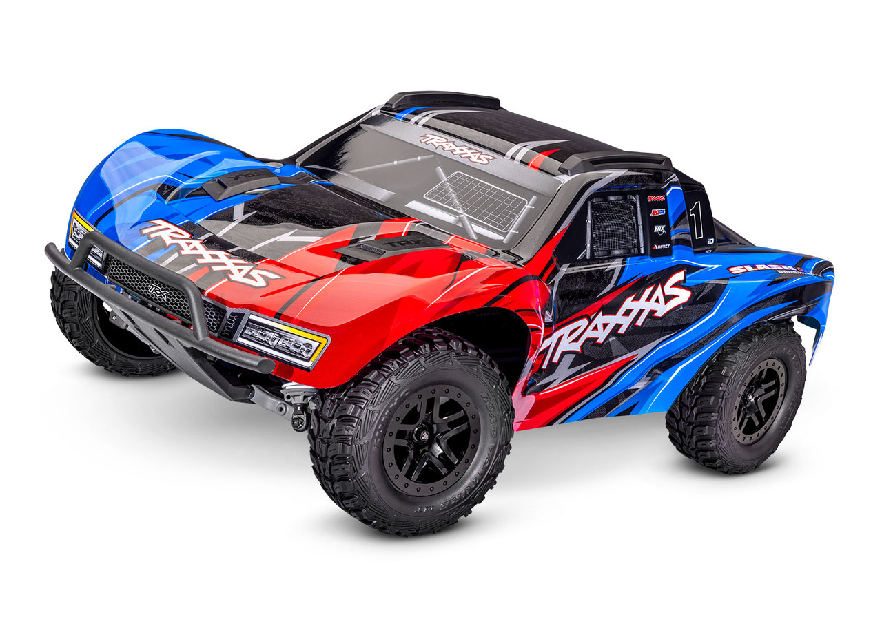 Traxxas 68454-4-RED Slash 4X4 Brushless, Red