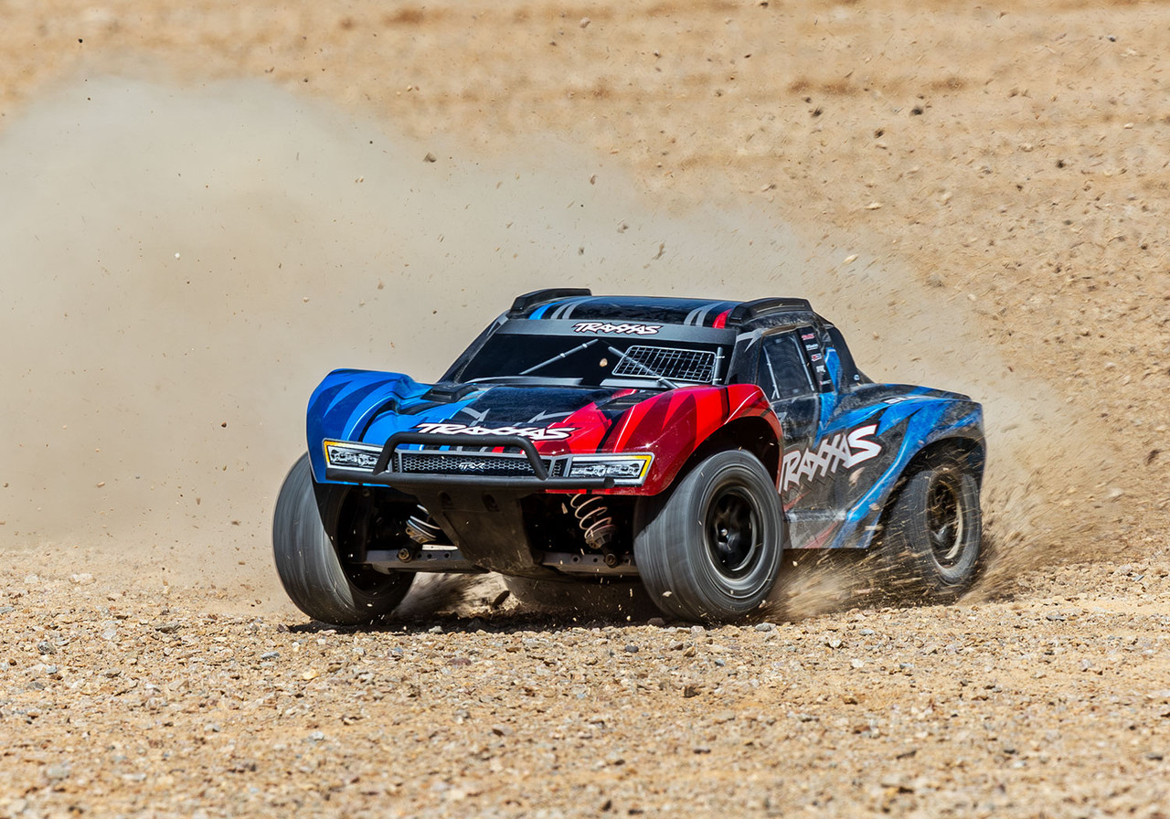 Traxxas 68454-4-RED Slash 4X4 Brushless, Red