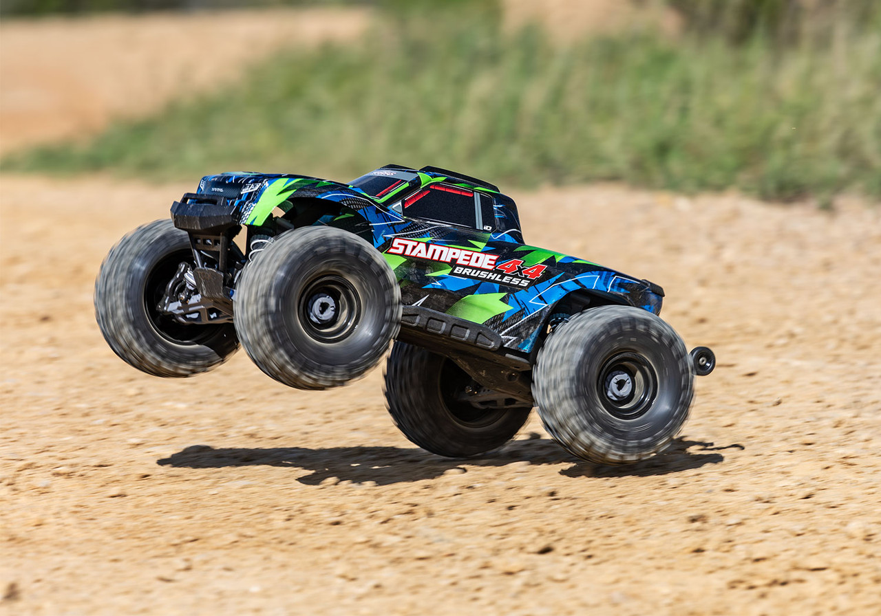 Traxxas 67454-4-GRN Stampede 4X4 Brushless, Green