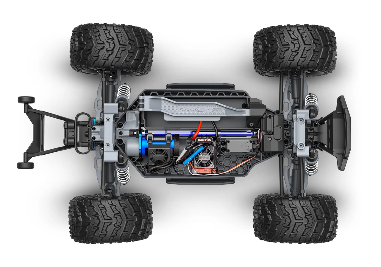 Traxxas 67454-4-RED Stampede 4X4 Brushless, Red