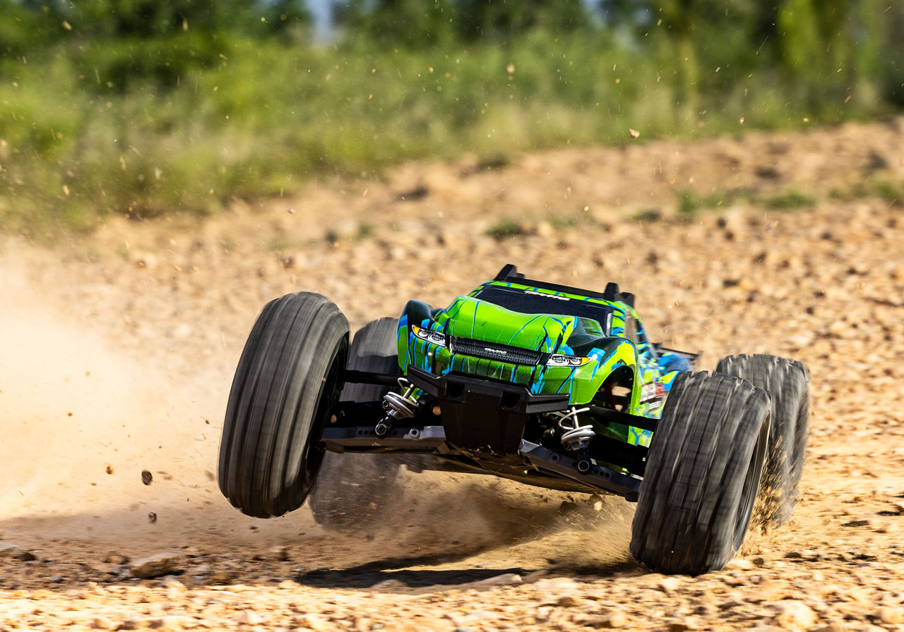 Traxxas 67464-4-GRN Rustler 4X4 Brushless, Green