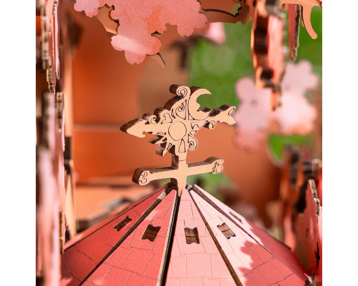 Rolife Sakura Tree House, DIY Wooden 3D Puzzle TGS04