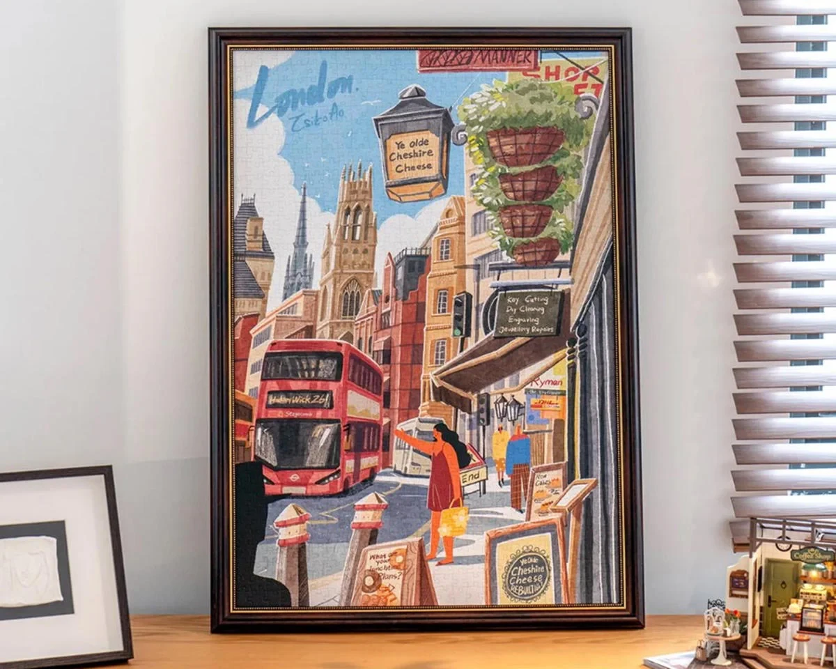 Rolife Walk in London 1000 Piece Jigsaw Puzzle EPT003