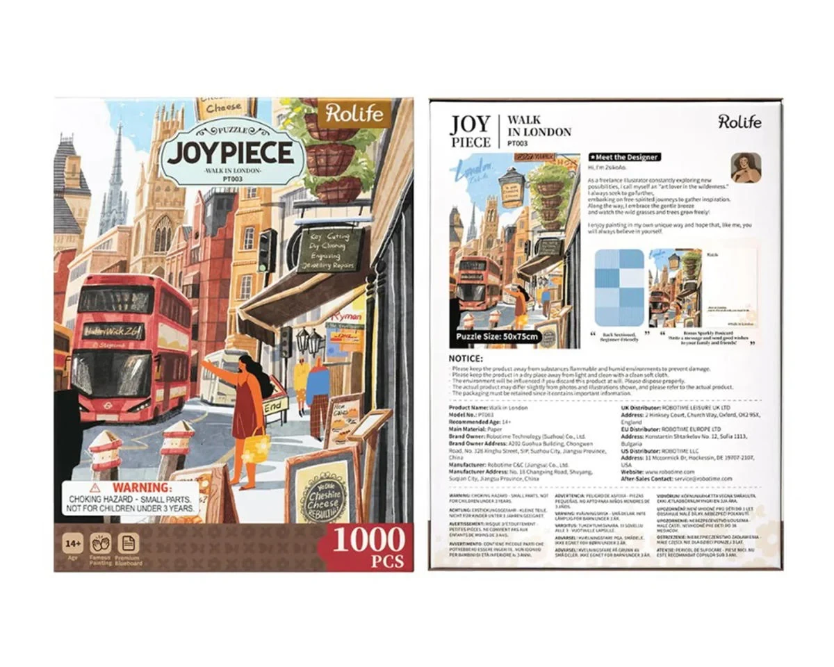 Rolife Walk in London 1000 Piece Jigsaw Puzzle EPT003