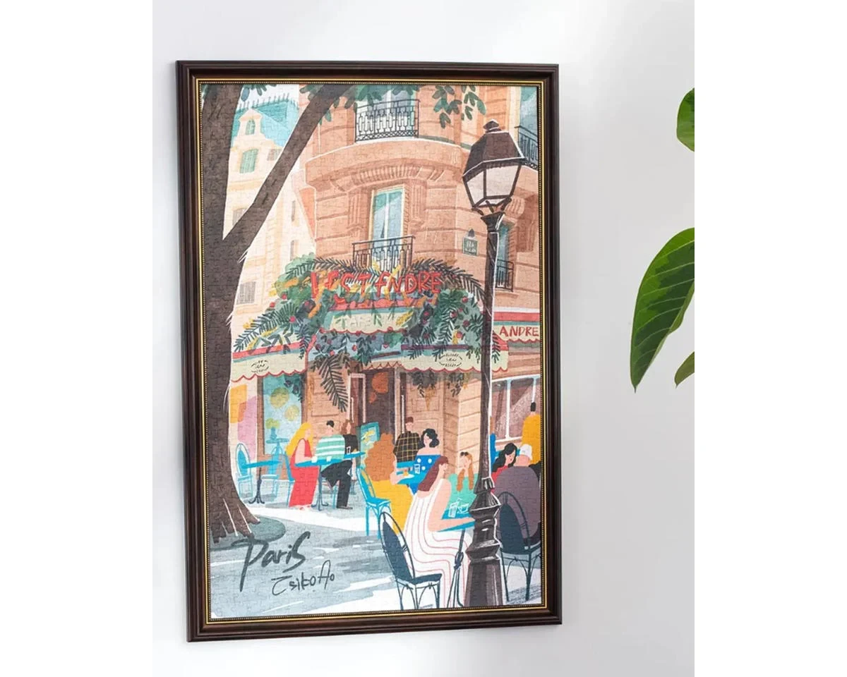 Rolife Leisure in Paris 1000 Piece Jigsaw Puzzle EPT004