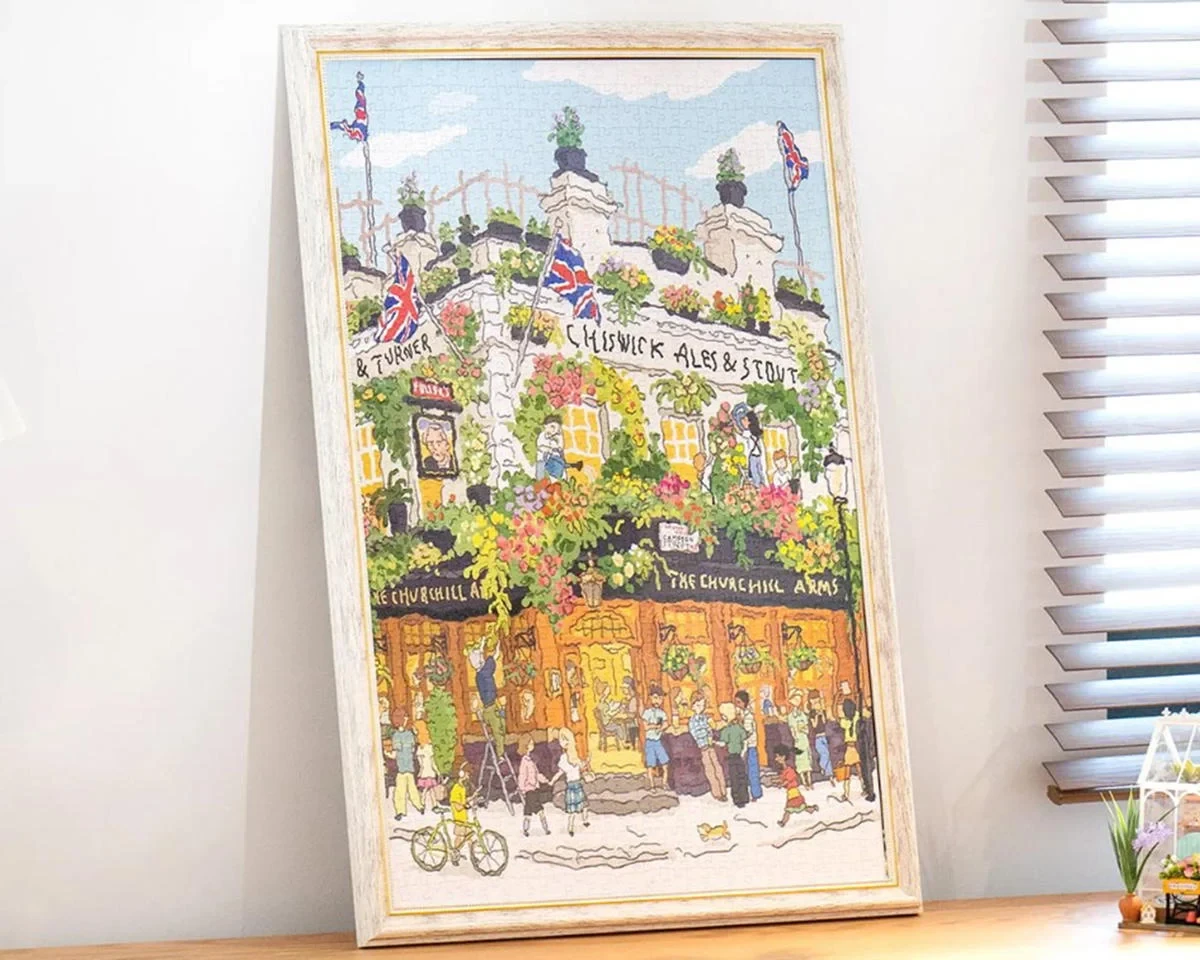 Rolife Pub in London 1000 Piece Jigsaw Puzzle PT007