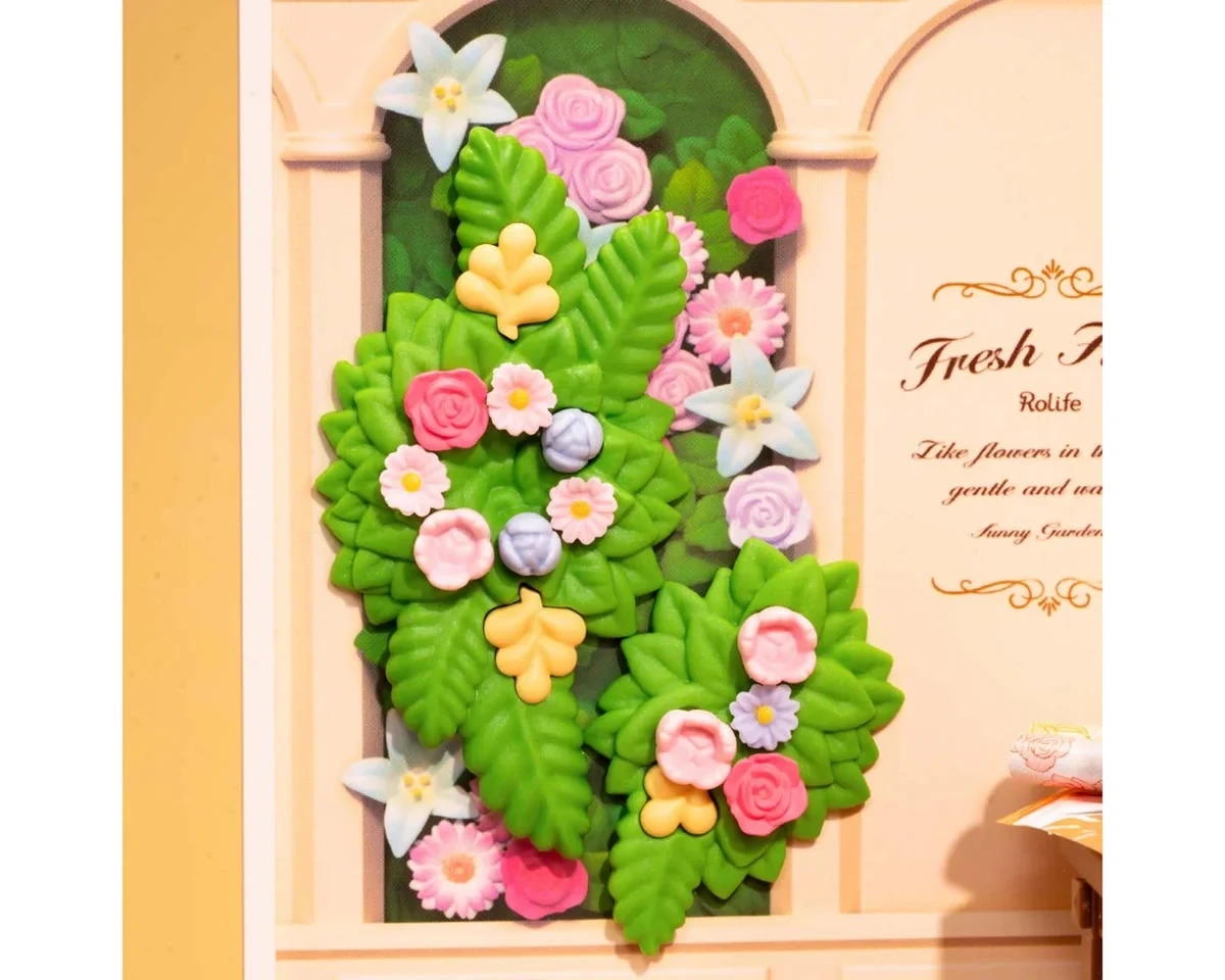  Rolife Fresh Flower Shop DIY Miniature House DW017B