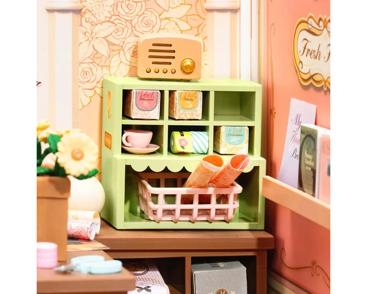  Rolife Fresh Flower Shop DIY Miniature House DW017B