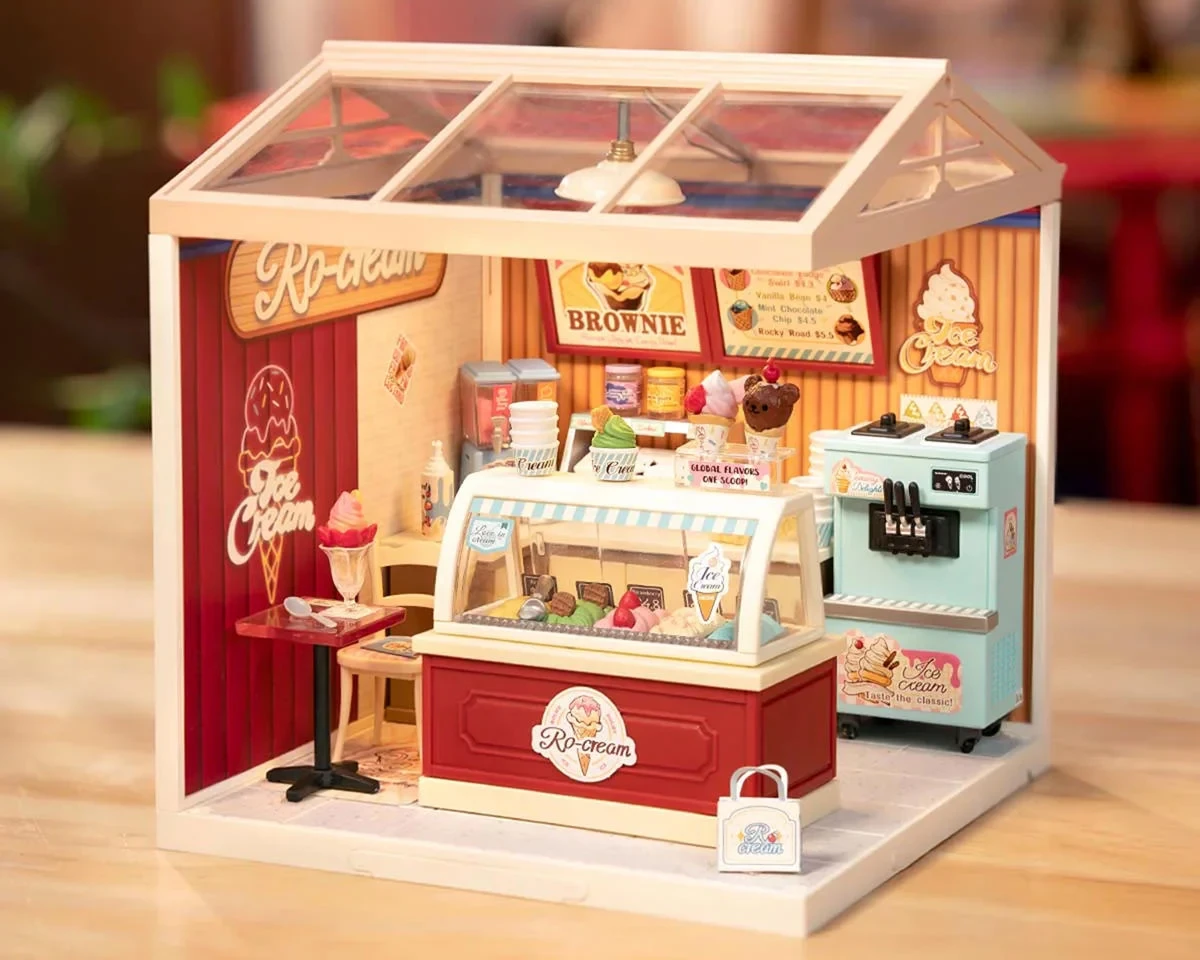  Rolife Flavorful Ice Cream DIY Miniature House DW018B