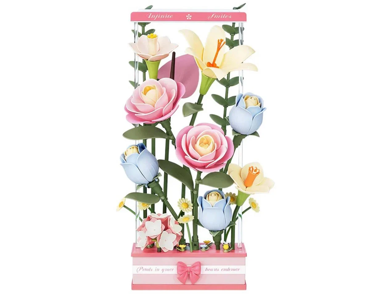  Rolife Blooming Bouquet Box DIY 3D Puzzle AF01D