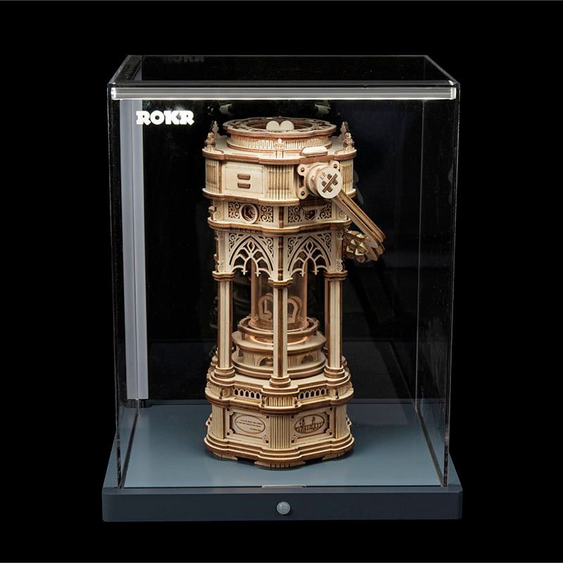  ROKR Mechanical Music Box; Victorian Lantern AMK61