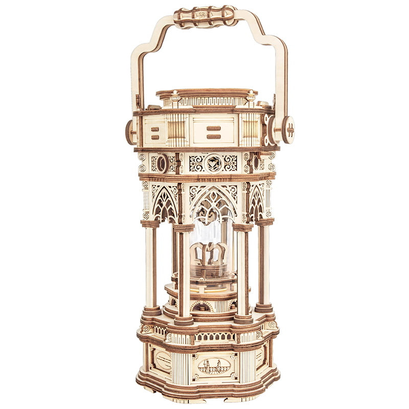  ROKR Mechanical Music Box; Victorian Lantern AMK61